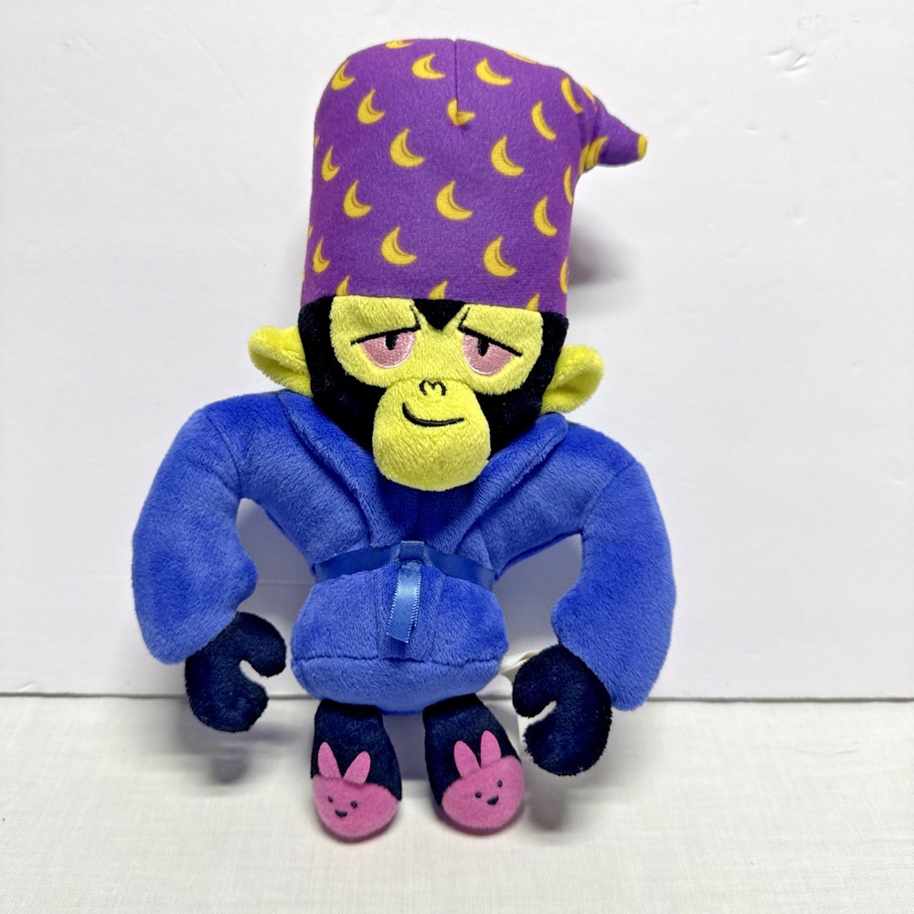 Spin Master Powerpuff Girls MOJO JOJO 9" Pajama Plush Stuffed Toy Robe Slippers